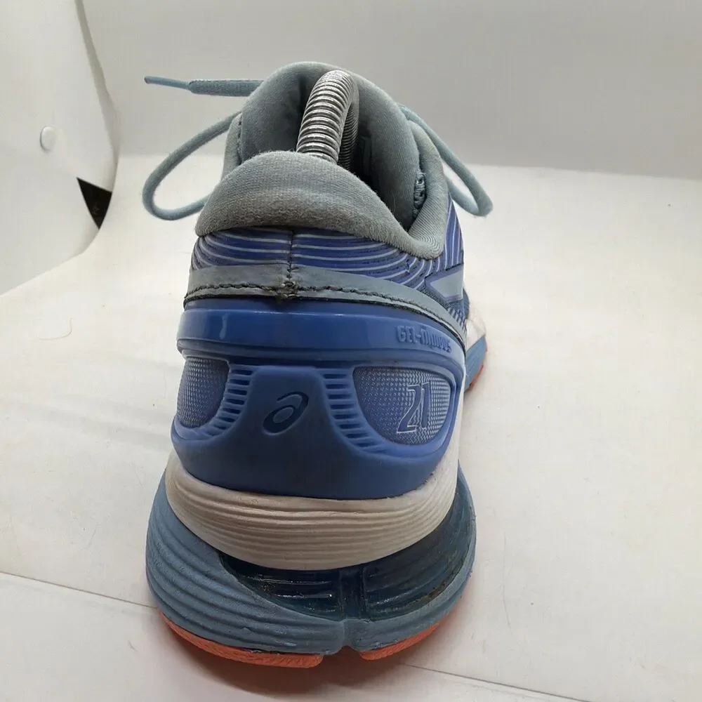 ASICS Gel-Nimbus 21 Women’s 9.5 Wide Blue Athletic Running Shoes No Insoles